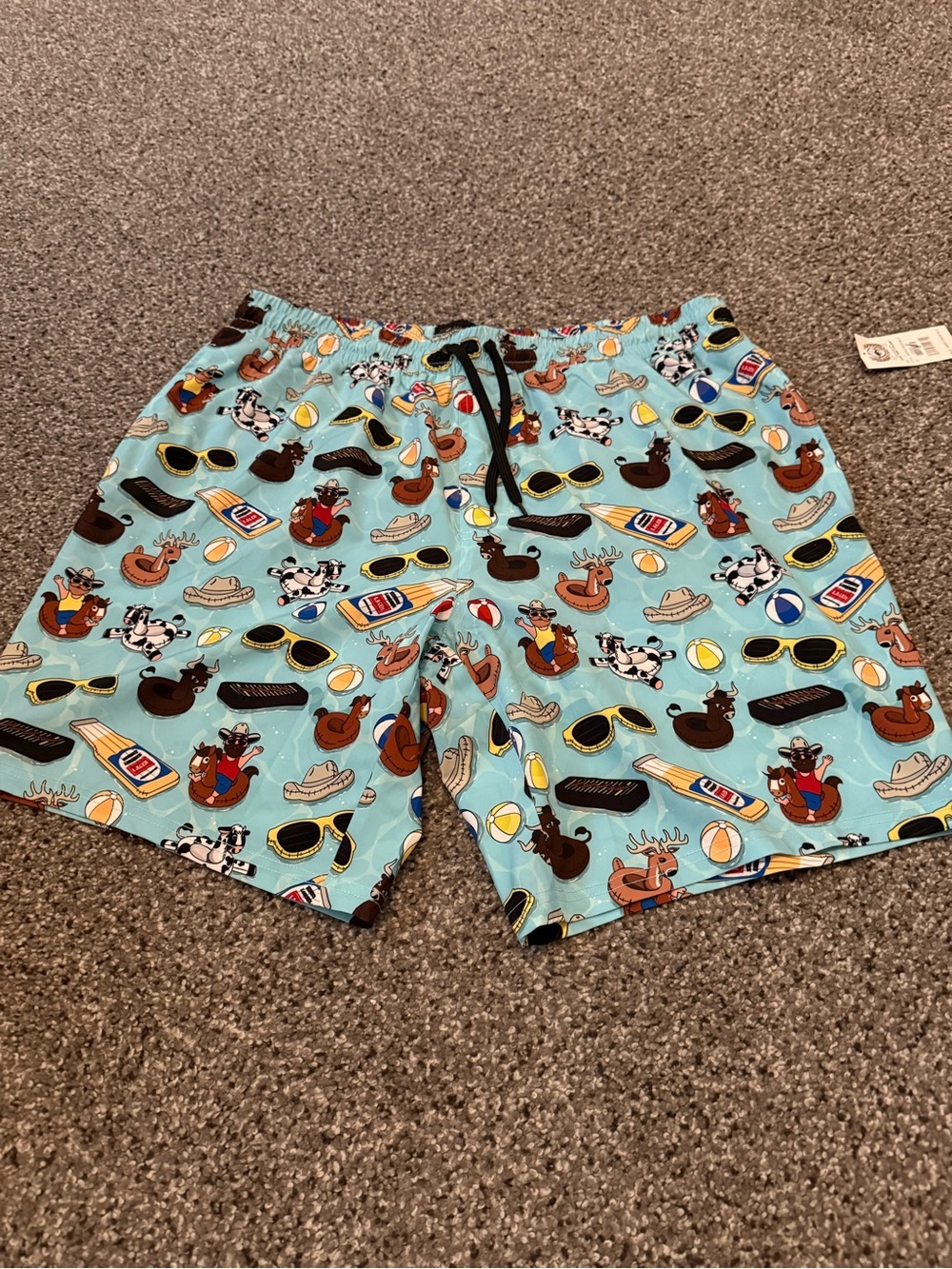 Mens new cinch swim shorts large